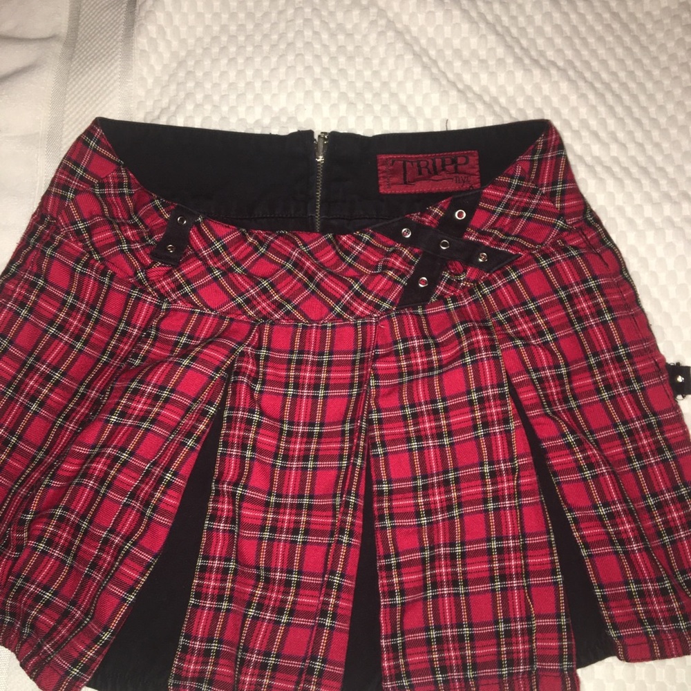 Tripp Goth school girl skirt size XS